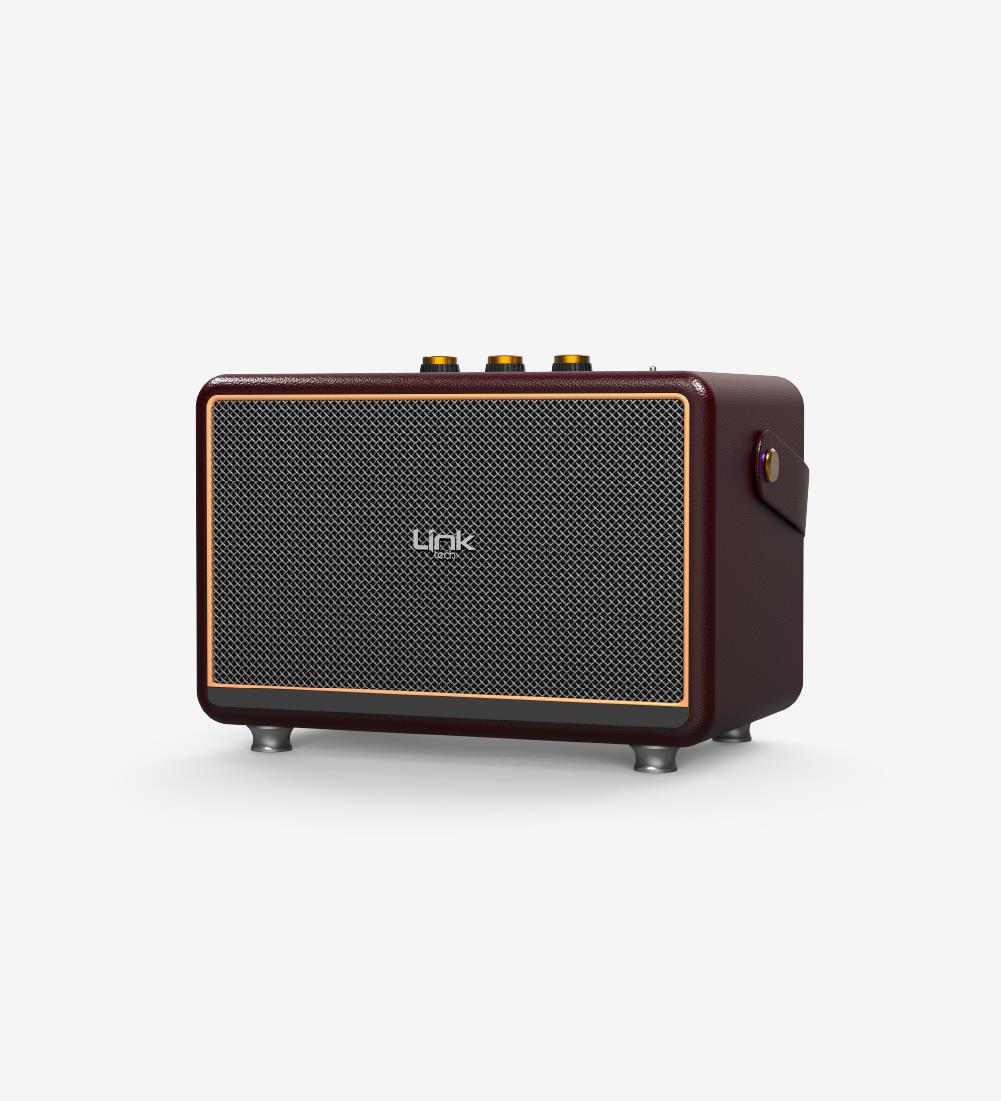 M407 Premium Mikrofonlu 50W Retro Bluetooth Hoparlör