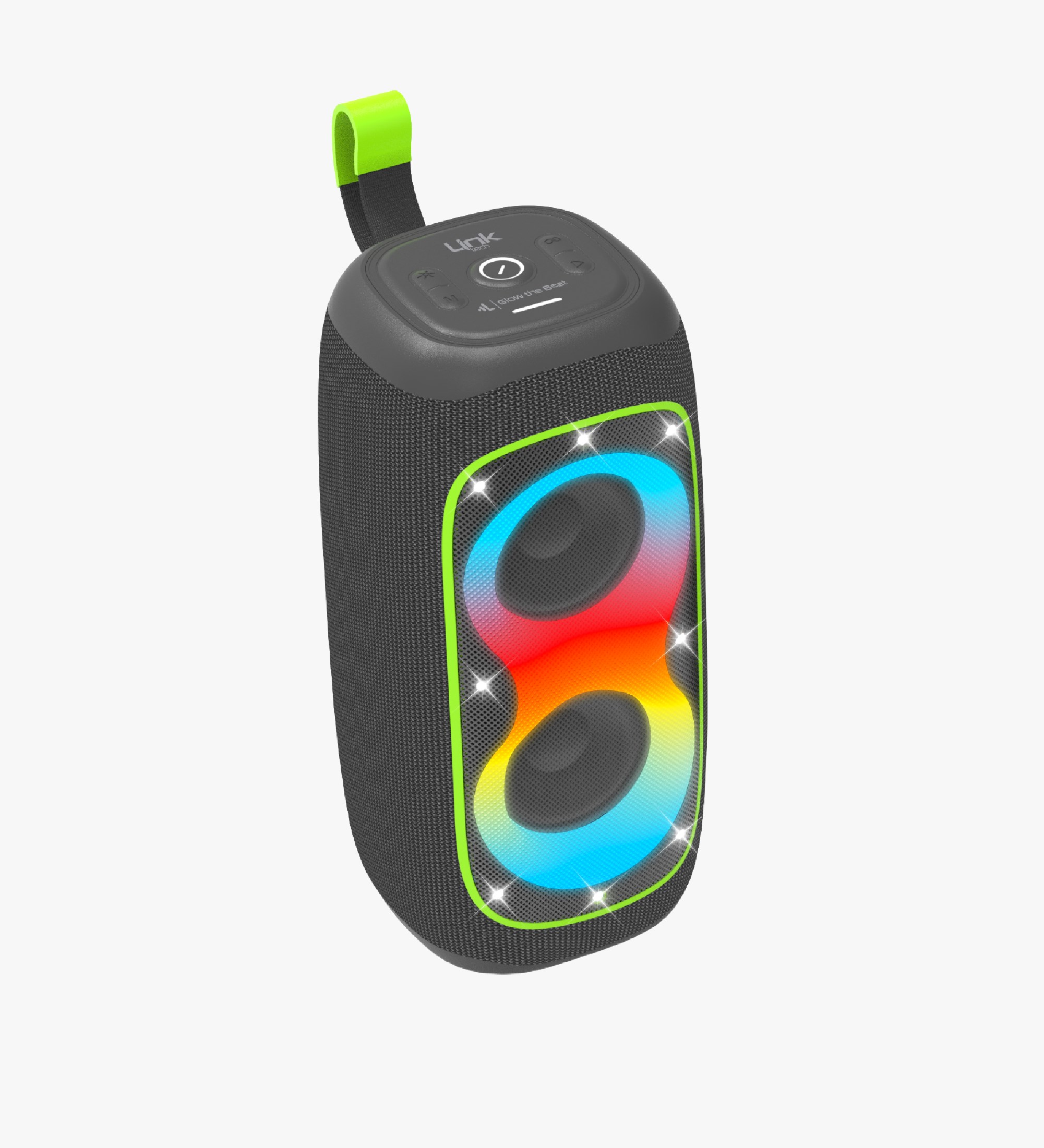 R118 LED Işık Efektli IPX5 Sertifikalı Bluetooth Hoparlör