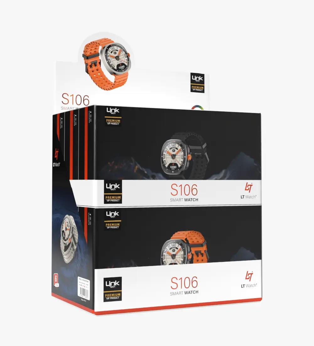 S106 Premium Amoled LT Watch Akıllı Saat 6'li Paket
