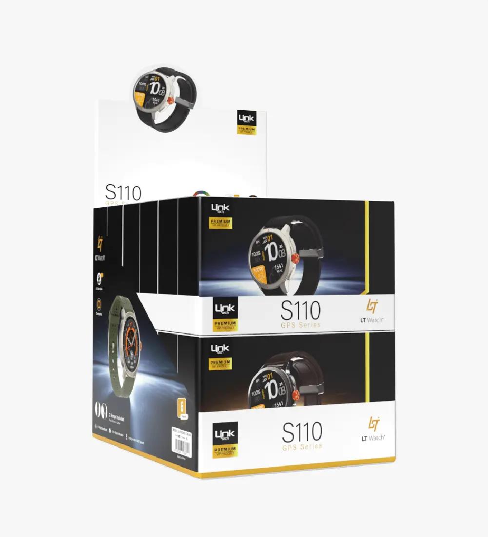 S110 Premium Amoled LT Watch Akıllı Saat 6'li Paket