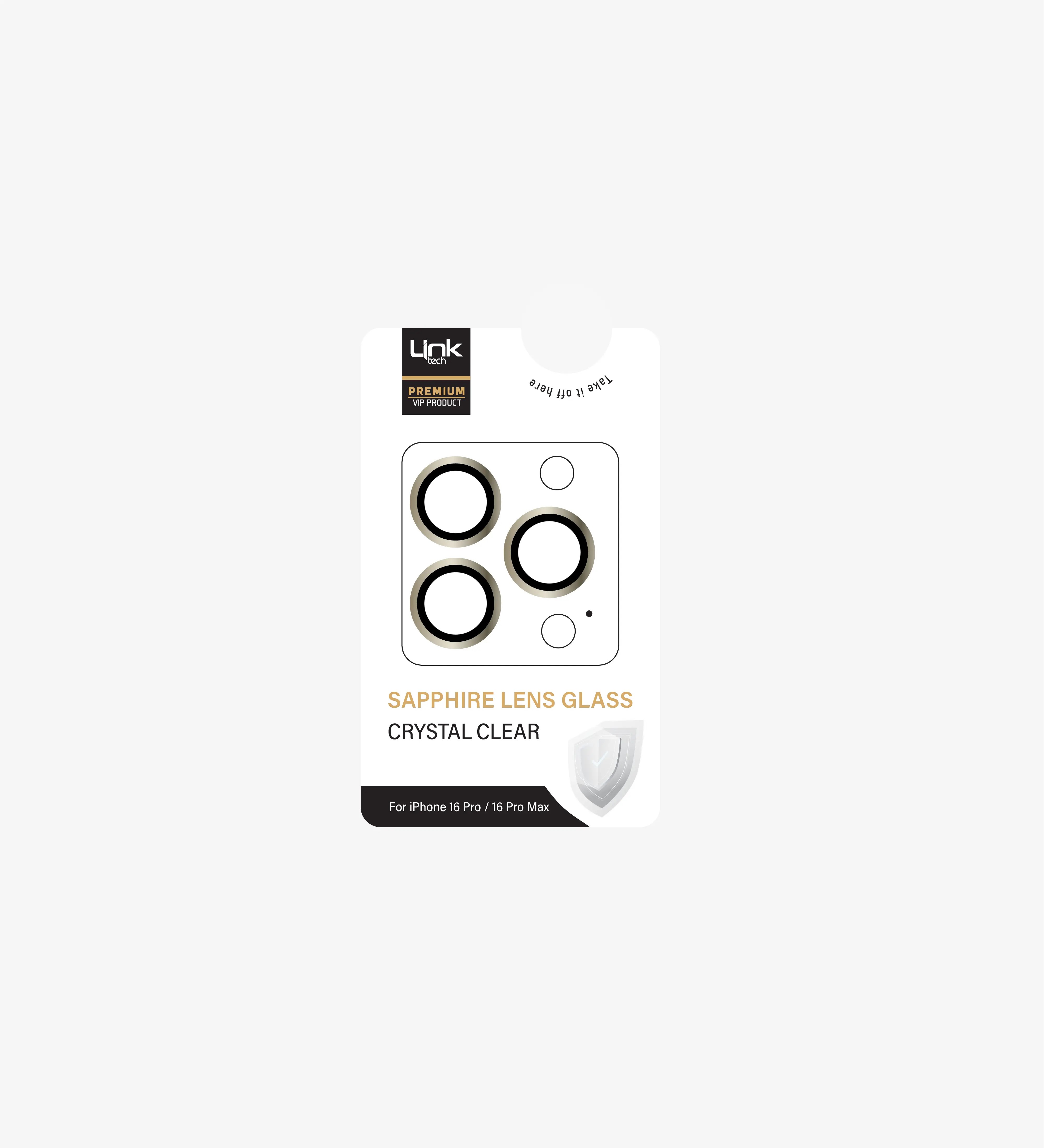 Sapphire Glass Lens Protector for iPhone 16 Pro / 16 Pro Max