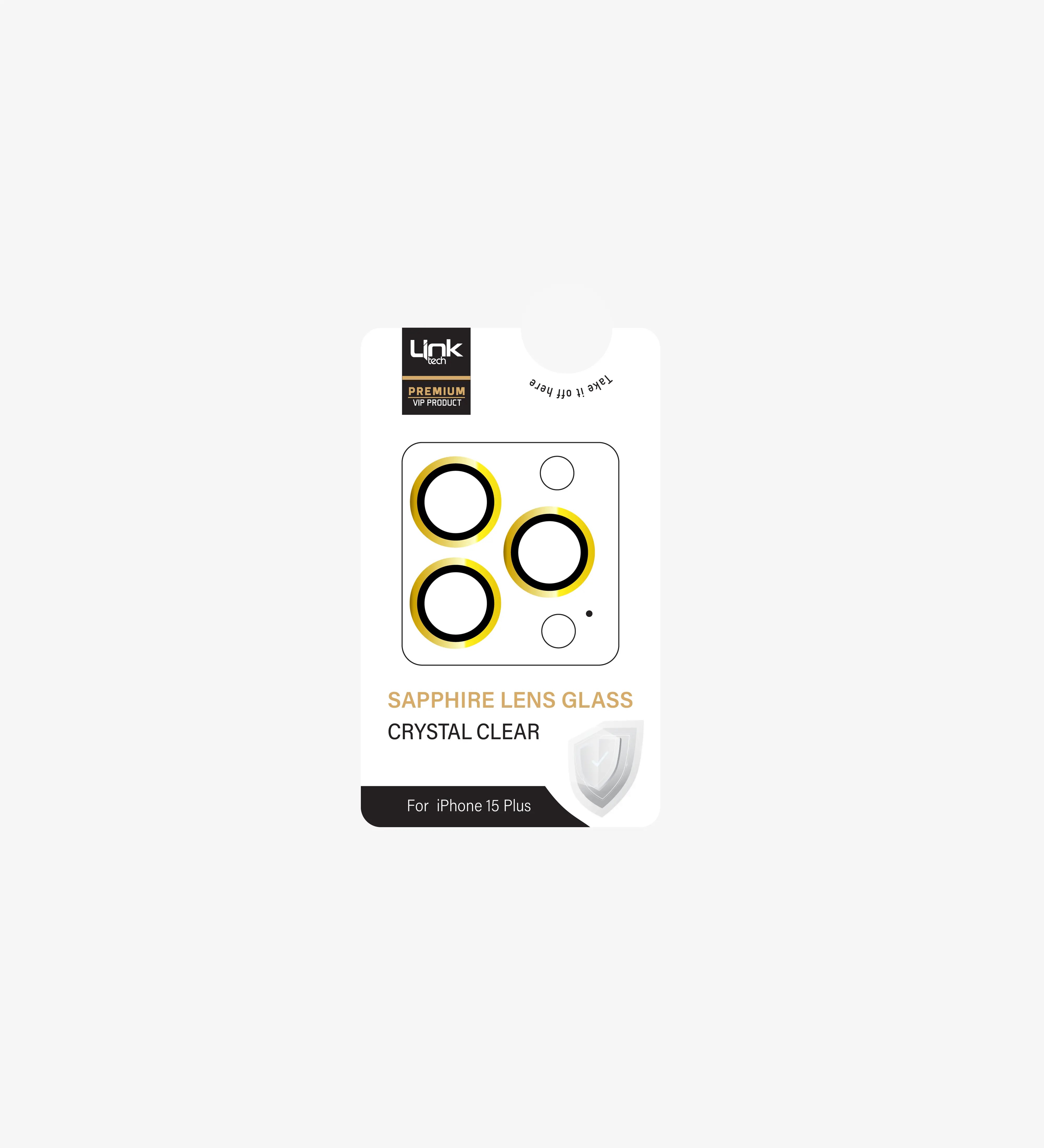 Sapphire Glass Lens Protector for iPhone 15 / 15 Plus