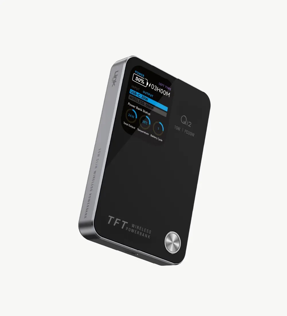 WP19 4'ü 1 Arada Dijital Ekranlı 5000mAh 15W Kablosuz Akıllı Saat Şarjlı Powerbank