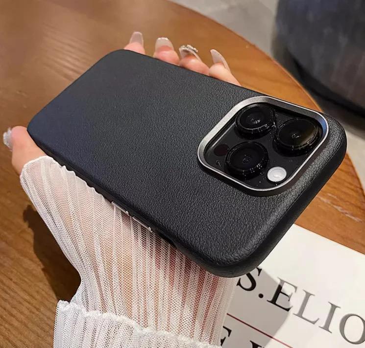 Iphone 15 Deri Magsafe Mocome Kapak
