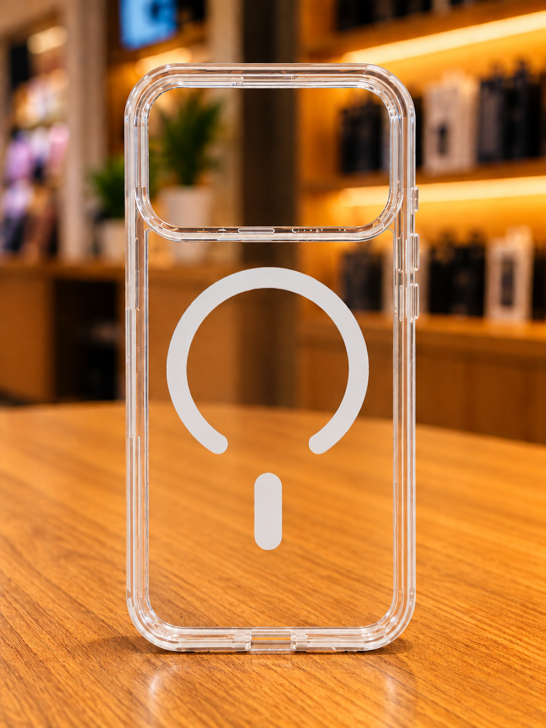 Brand Crystal Magsafe Iphone 17 Pro Max Kapak