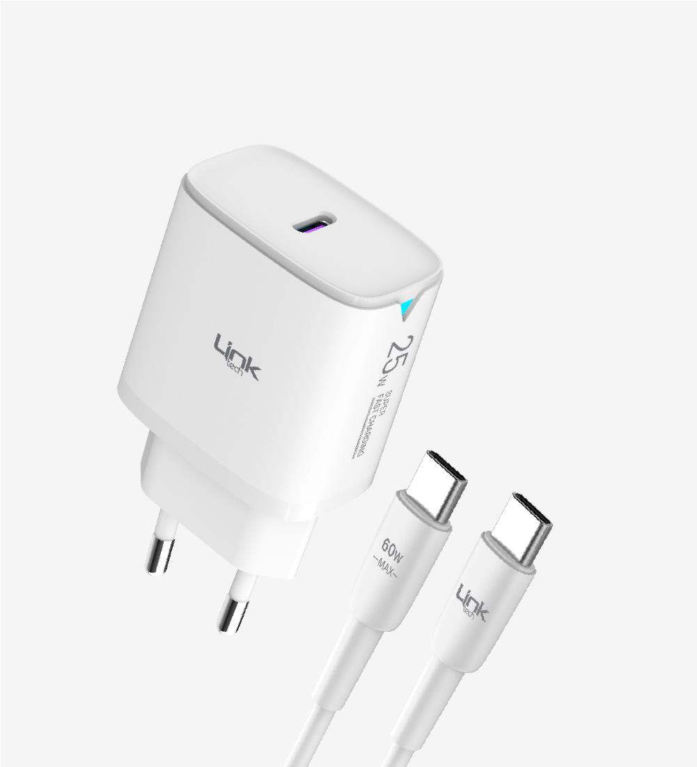 C311  Safe  Tip-C Kablolu 25W Hızlı Şarj Cihazı
