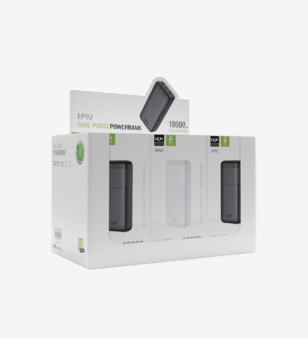 EP92 Strong Çevre Dostu 18000mAh Powerbank