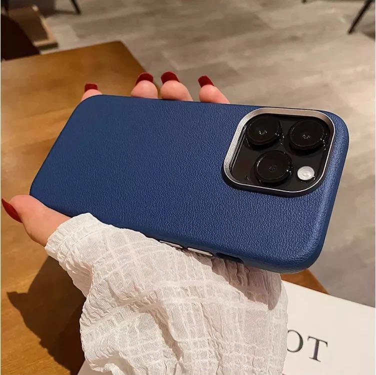 Iphone 15 Deri Magsafe Mocome Kapak