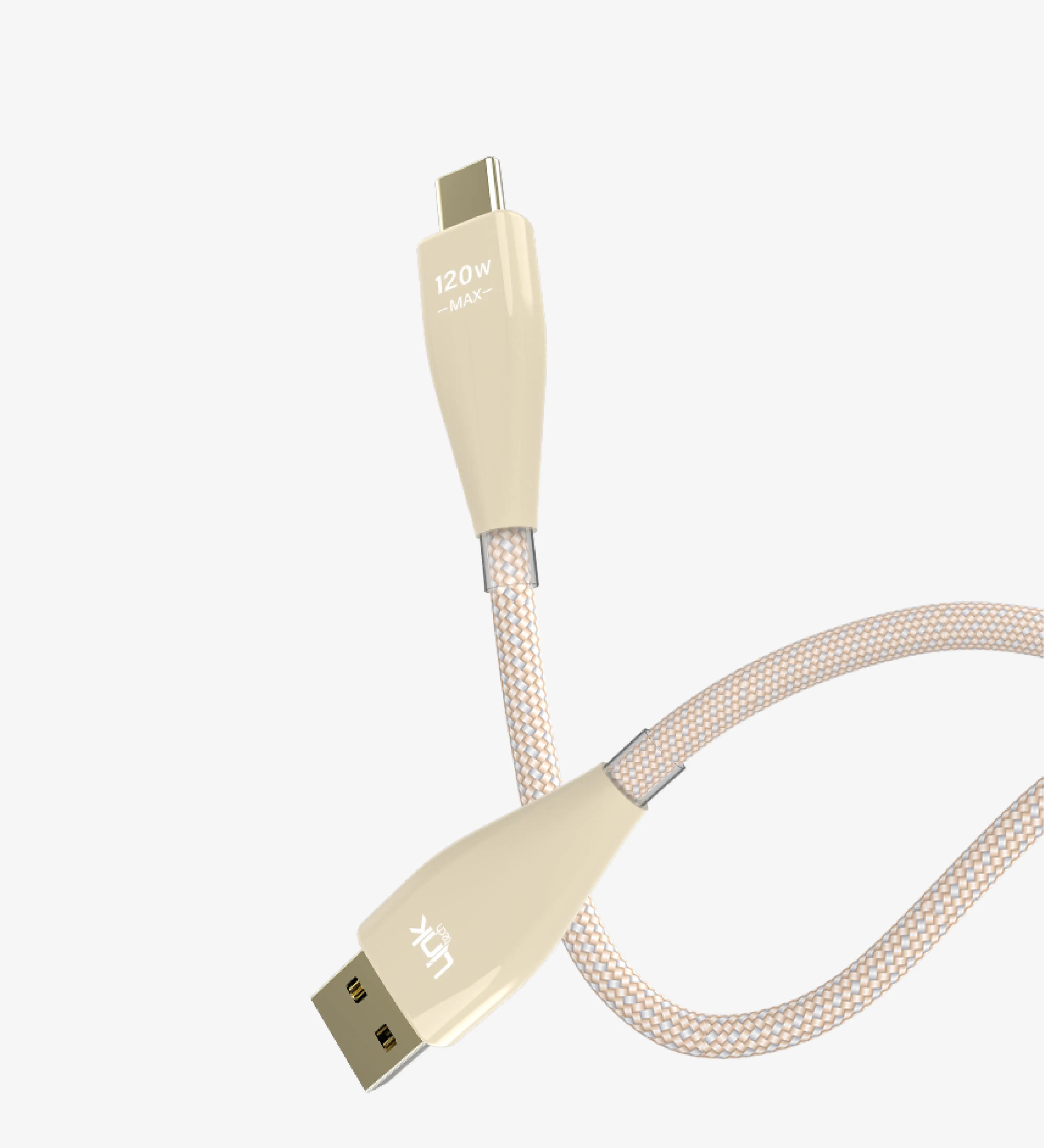 K691 Safe 1200mm 120W  USB-A → Tip-C Şarj Kablosu