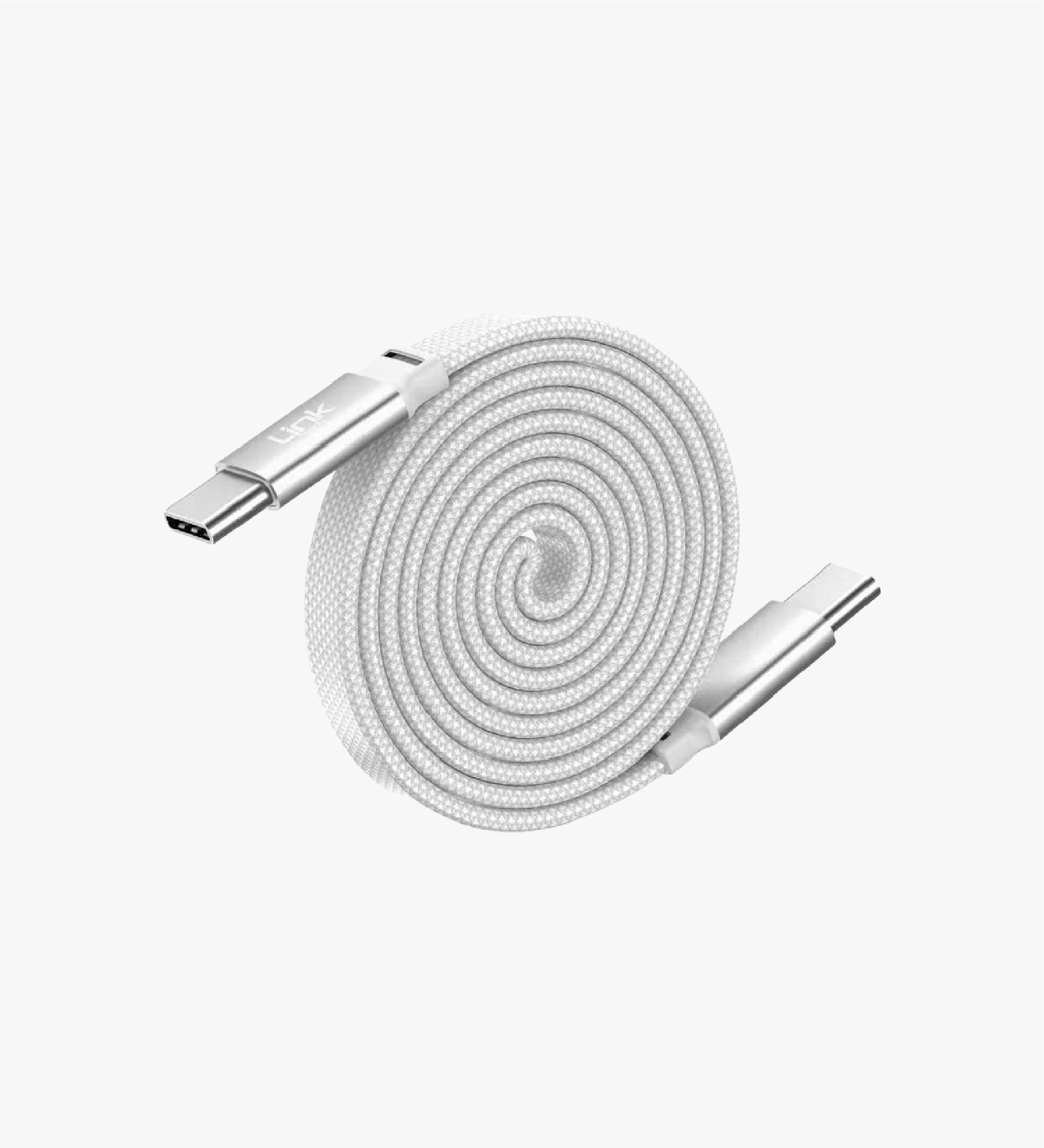 KN05 Fast 1.2 m 100W Type-C - Type-C Manyetik Kablo