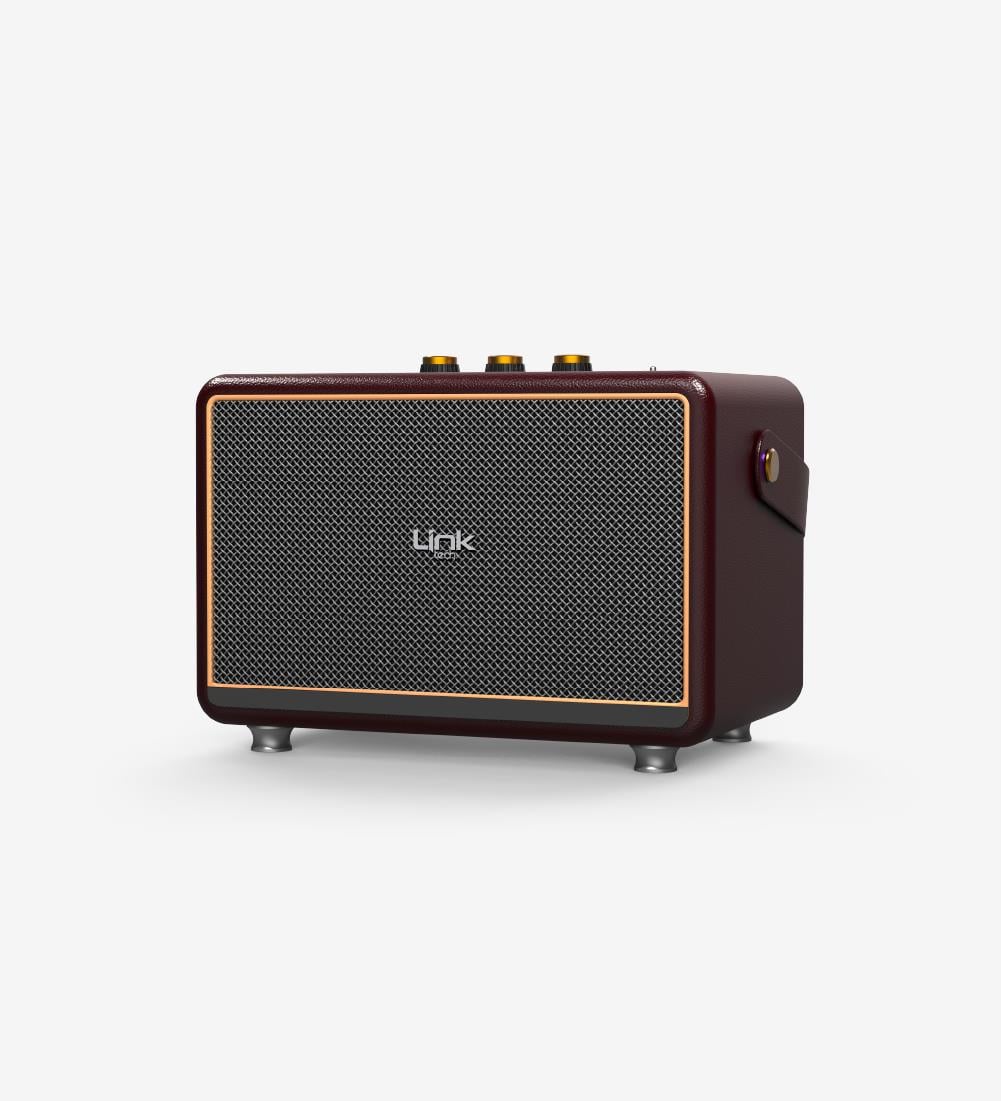 M407 Premium Mikrofonlu 50W Retro Bluetooth Hoparlör