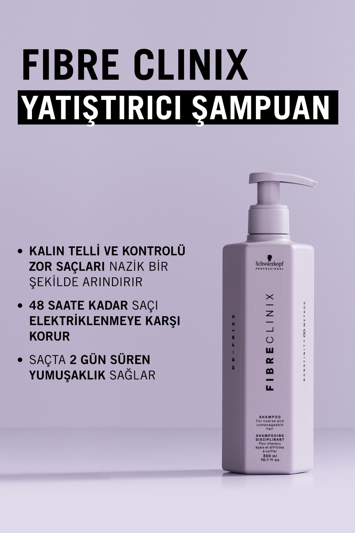 Fibre Clinix Yatıştırıcı Şampuan 300ml