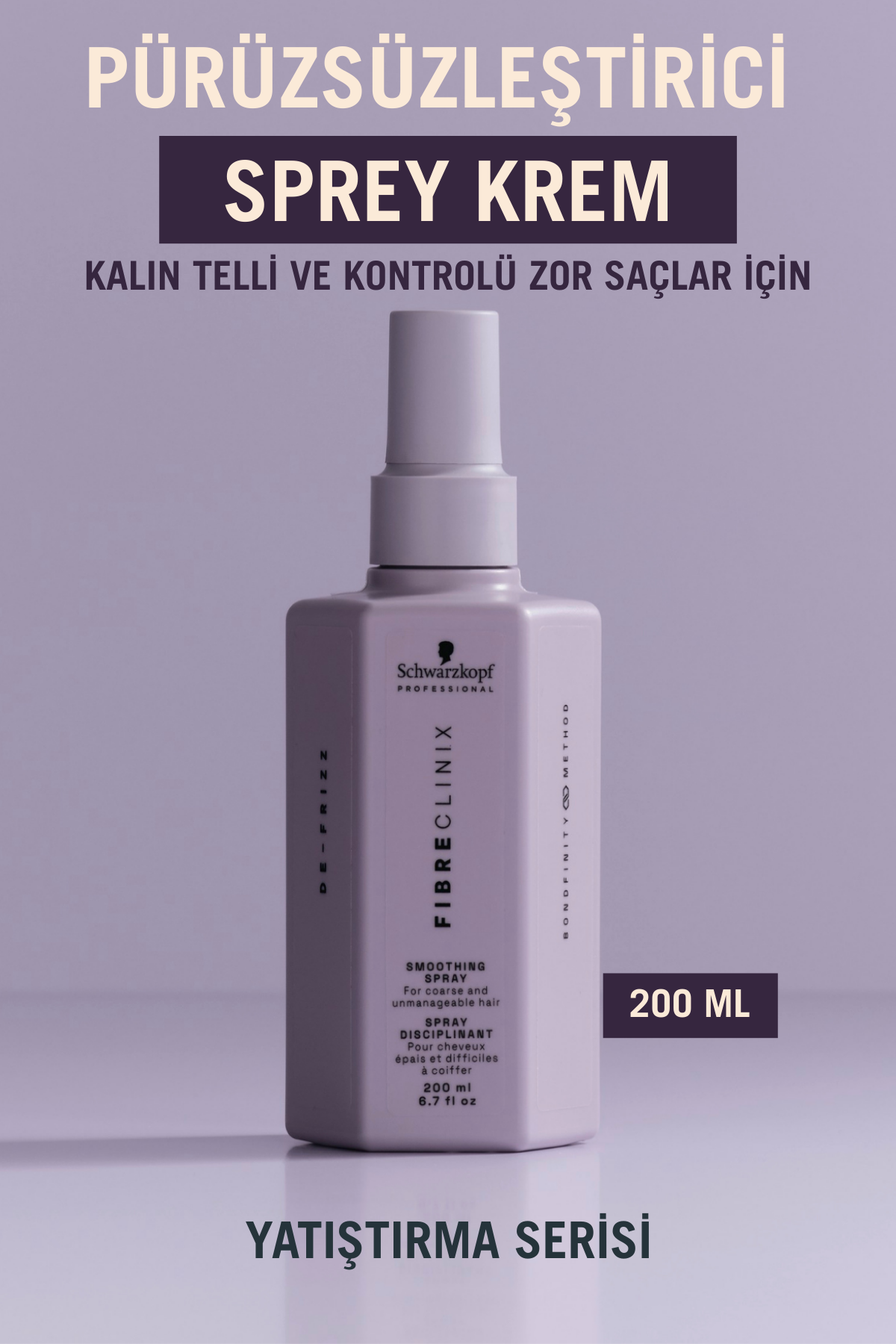 Fibre Clinix Yatıştırıcı Sprey Krem 200ml