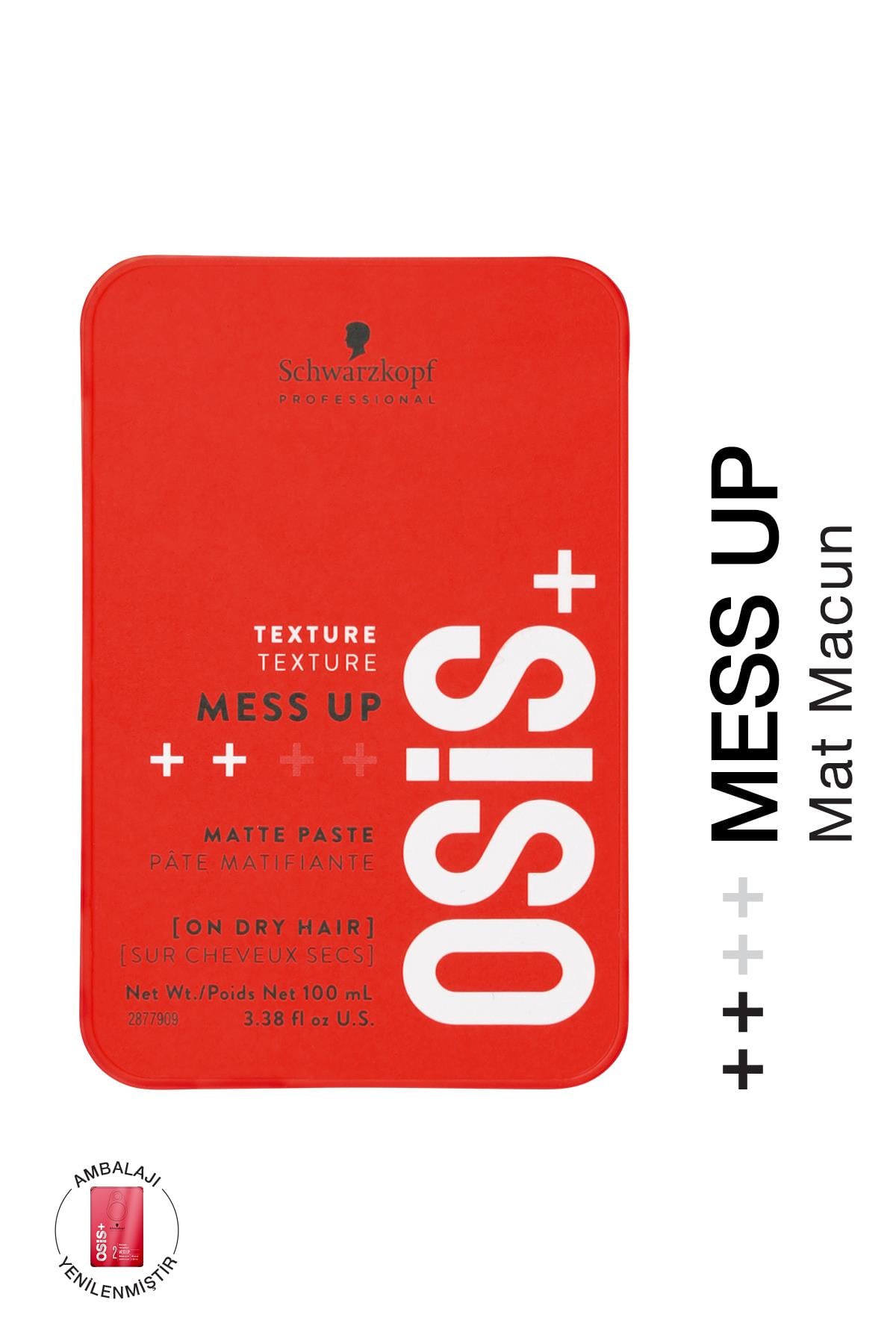 Mess Up Mat Şekillendirici Gum Macun 100ml