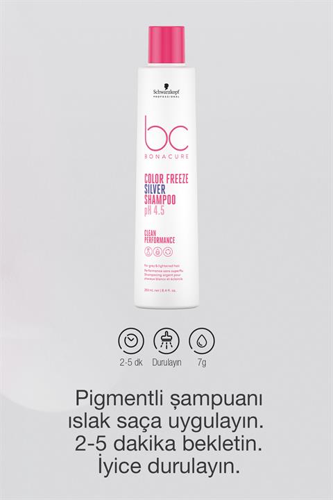 BC Clean Renk Koruyucu Gümüş Şampuan 250ml