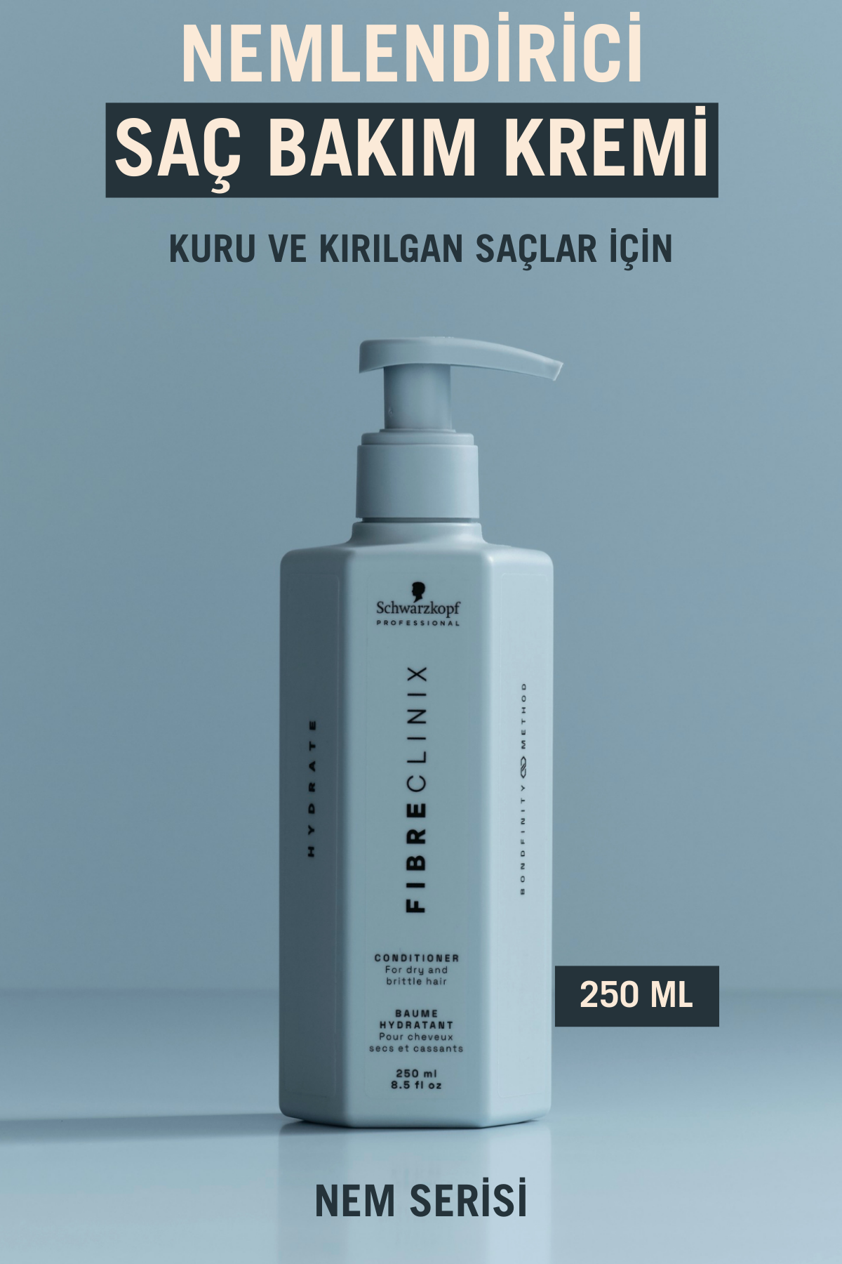 Fibre Clinix Nemlendirici Saç Bakım Kremi 250ml