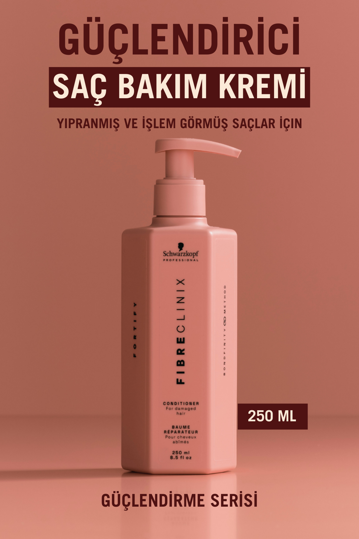 Fibre Clinix Güçlendirici Saç Bakım Kremi 250ml