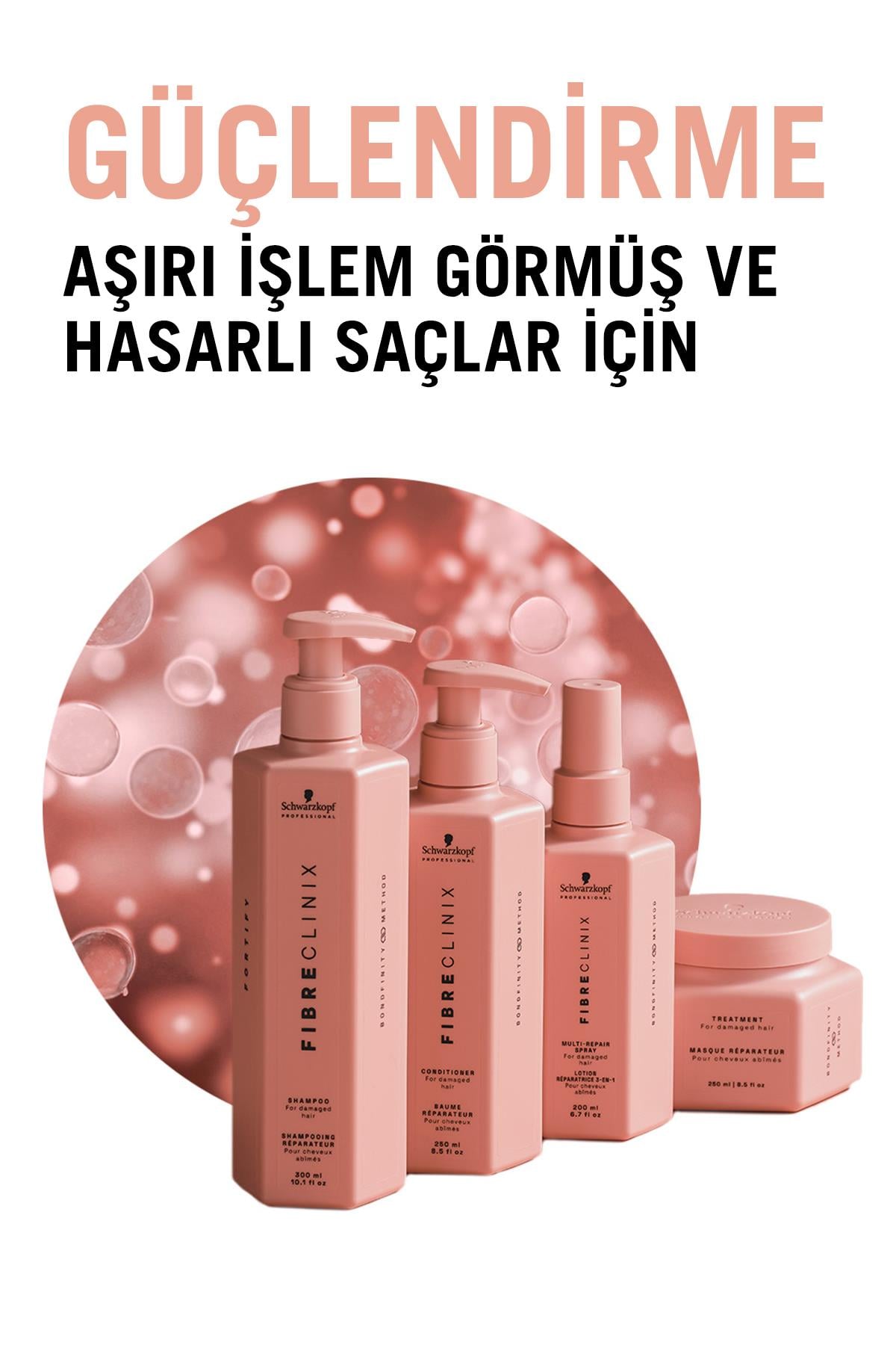 Fibre Clinix Güçlendirici Saç Bakım Kremi 250ml