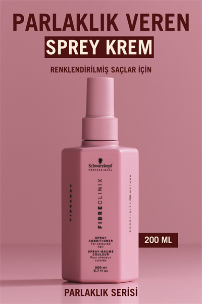 Fibre Clinix Parlaklık Artırıcı Sprey Krem 200ml