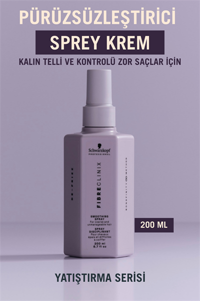 Fibre Clinix Yatıştırıcı Sprey Krem 200ml