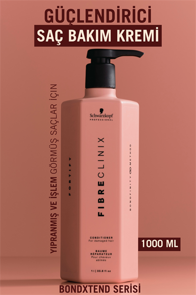 Fibre Clinix Yıpranmış ve İşlem Görmüş Saçlar İçin Saç Bakım Kremi 1000ml