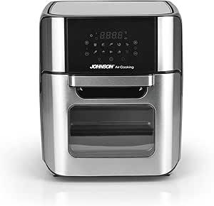 Johnson Aircooking XXL Sıcak Hava Fritözü, Metalik Gri (Made in Italy)