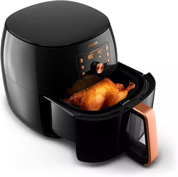 Philips HD9867/90 Airfryer XXL Smart Sensing Fritöz, 1.4 kg, 7.3 L Kapasite