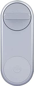 Yale 05/101200/SI - Linus Akıllı Kilit - Gümüş - Anahtarsız ve Güvenli Kapı Kilidi - Yale Home Uygulaması ile Kilitleme/Kilit Açma - Otomatik Kilitleme - Philips Hue ve Sesli Asistanlarla Enteg