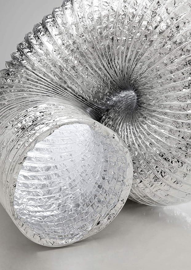 Ø127 mm ALÜMİNYUM FLEXIBLE HAVA KANALI - 3 MT