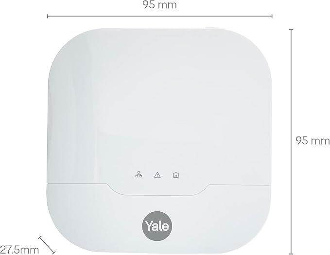 OUTLET Yale IA-320 Sync Akıllı Alarm Seti - 6 parça - Hub - Dış Siren - Kapı/Pencere Kontağı - Hareket Sensörü - Tuş Takımı - Konum Belirleme zelliği - Alexa, Google Asistan ve Philips Hue ile uyumlu