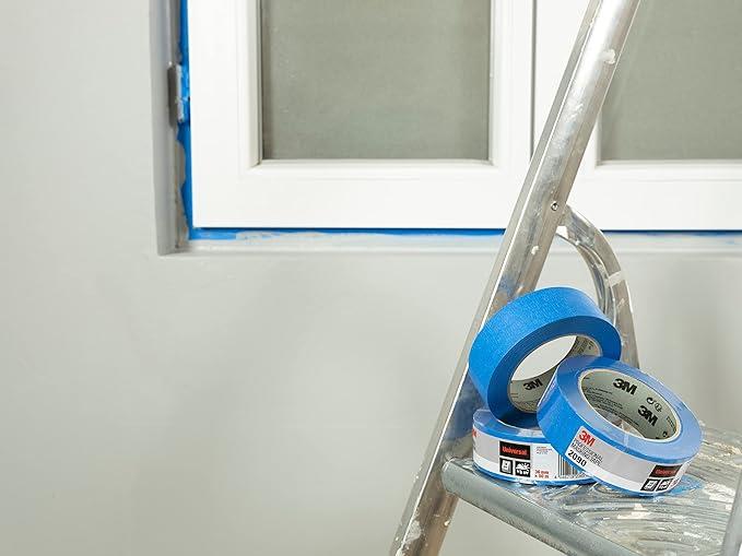 3M Hand-Masker 2090 profesyonel boya bandı, pürüzsüz yüzeyler için, UV ışınlarına dayanıklı, iç ve dış mekan, 24 mm x 50 m