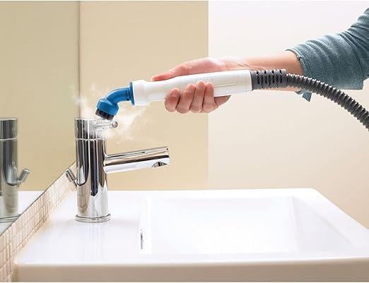 Black+Decker BHSM1615DSM-QS Delta Başlıklı, SteaMitt 1600W 2si 1 arada Steam-Mop, Gri, Mor
