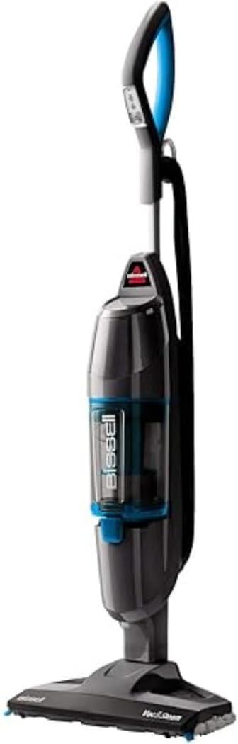OUTLET Bissell 1977N Vac & Steam Titanium 2Si 1 Arada Elektrikli Süpürge Ve Buharlı Temizleyici, 1600 Watt, Siyah