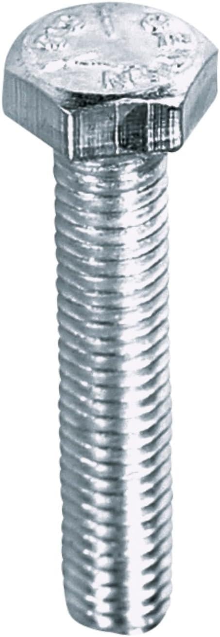 OUTLET Çetin Kraft M5X25 Din 933 Altı Köşe Baş Demir Civata, Beyaz, 750 Adet
