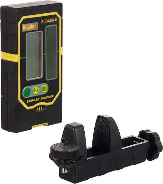 Stanley - FatMax yeşil döner lazer FMHT1-74266 için LD400-G alıcı (çalışma alanı 600 mye kadar, 2 hassasiyet seviyesi, koruma sınıfı IP 66)