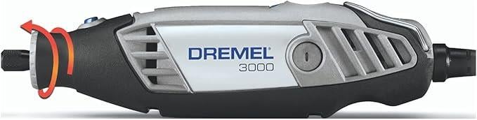 OUTLET Dremel 3000 çok amaçlı alet, 130 W, Amazon özel set, 5 aksesuar parçası, değişken döner 10.000 