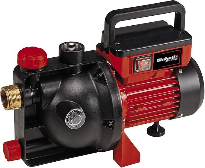 Einhell Bahçe Pompası GC-GP 6040 ECO (600 W, max. 3.6 bar, 4000 L/h debi, su dolum göstergesi, katlanabilir sap, su giriş çıkış tapası, termal koruma) - 4180320
