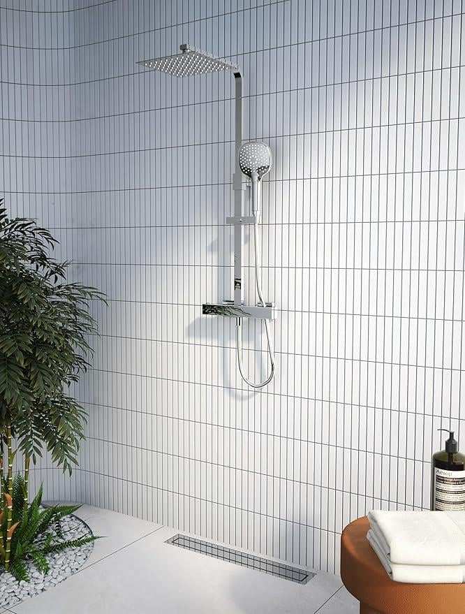 Artema Aquaheat Bliss S 230 A47202 Termostatik Duş Sistemi, Krom