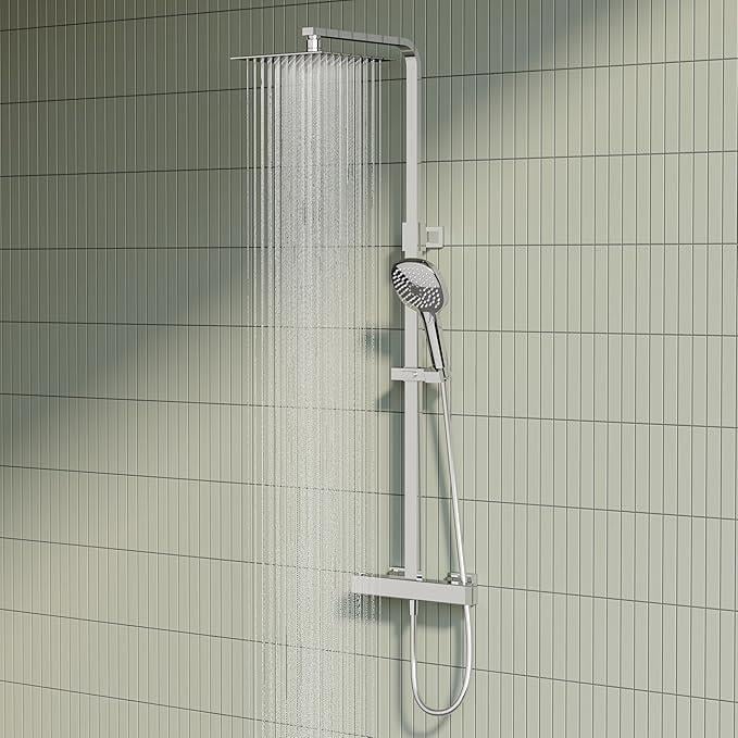 Artema Aquaheat Bliss S 230 A47202 Termostatik Duş Sistemi, Krom