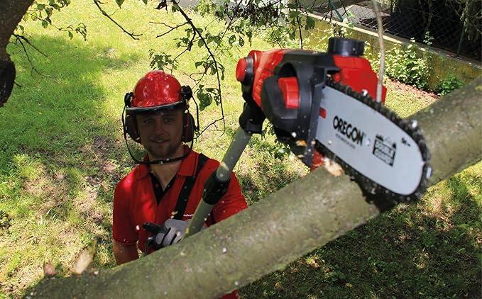Einhell Akülü Yüksek Dal Budama GE-LC 18 Li T-Solo Power X-Change (Li-Ion, 18 V, 20 cm kılavuz uzunluğu, teleskopik sap, Oregon kılavuz ve zincir, akü ve şarj cihazı dahil değildir) - 3410810
