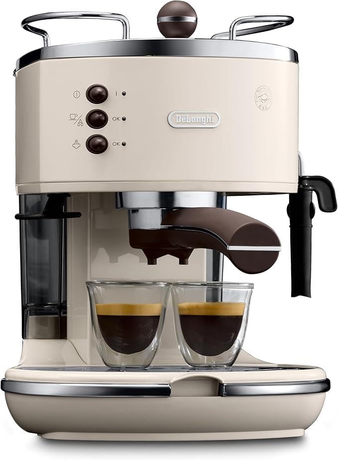 OUTLET Delonghi Icona Vintage Manuel Espresso Makinesi ECOV 311.BG