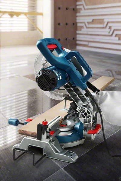 OUTLET Bosch Professional GCM 216 Gönye Kesme Makinesi (1.300 W, Kesme Kapasitesi: 60x123 mm, Bıçak çapı: 216 mm, Göbek çapı: 30 mm)