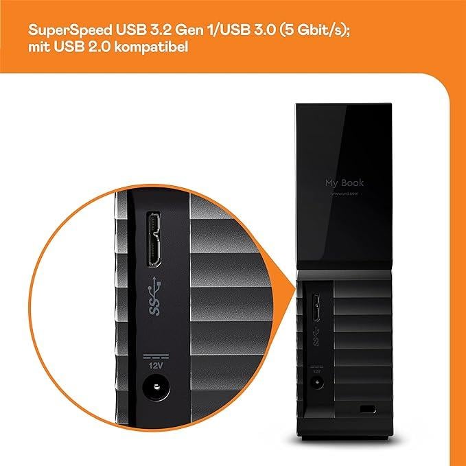 OUTLET WD WDBBGB0160HBK-EESN Masaüstü Bilgisayar Hard Disk, Siyah, 16 TB
