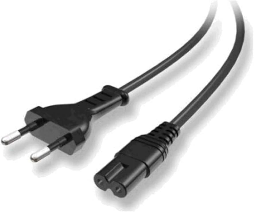 1.5mt 1.5 Metre Ac Power Güç Laptop Kablosu 220 Volt Priz Fiş Tv Teyp Elektrik 2 Oluklu 2 Pin