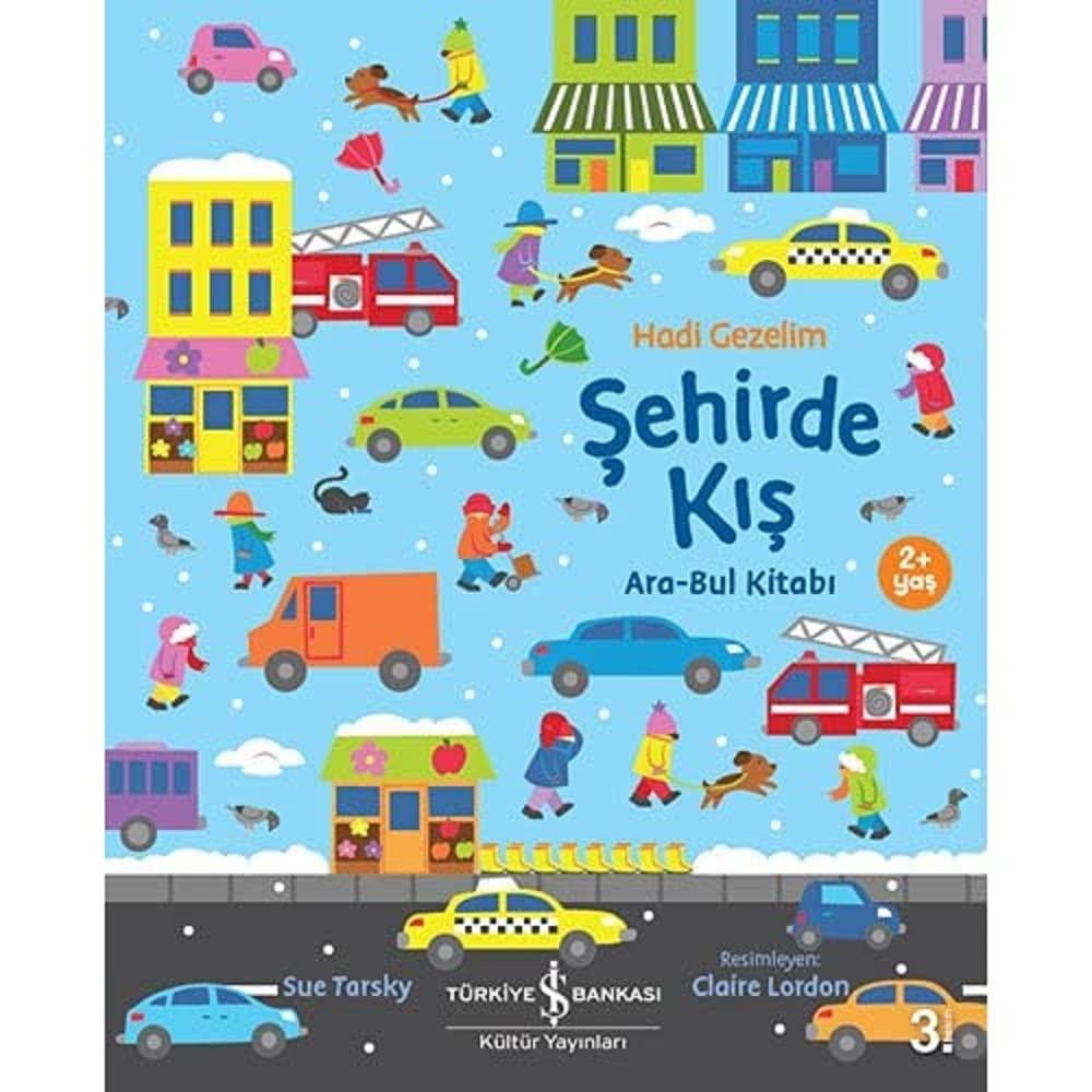 KitapHadi Gezelim - Şehirde Kış: Ara-Bul Kitabı