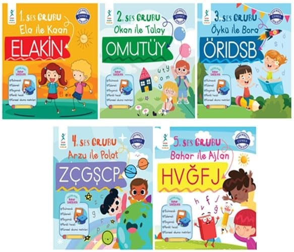 KitapOkumaya Başlıyorum Ses Grupları Seti