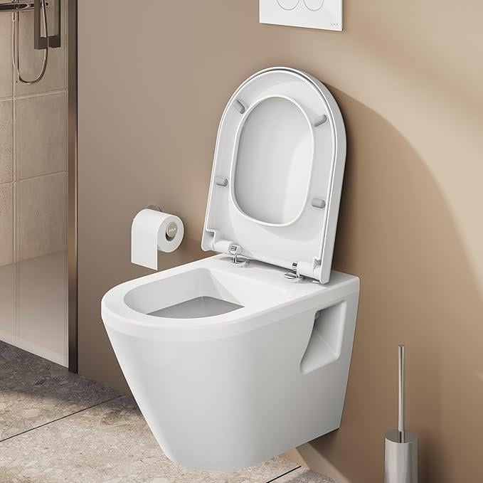 VitrA Zentrum Round 121-003-901 Klozet Kapağı, Beyaz