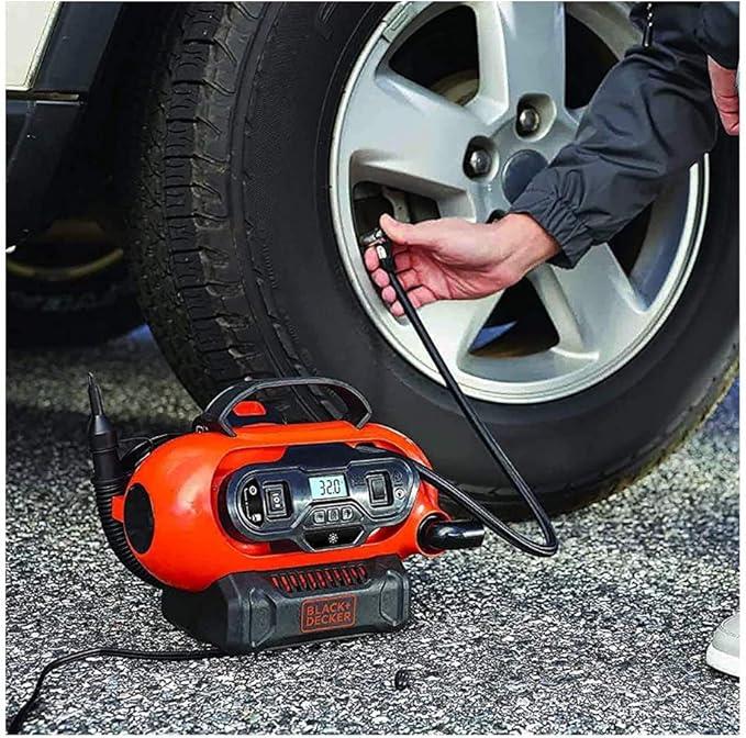 Black + Decker BDCINF18N 12V/220V/18V Li-Ion 160PSI Şarjlı Hava Kompresörü