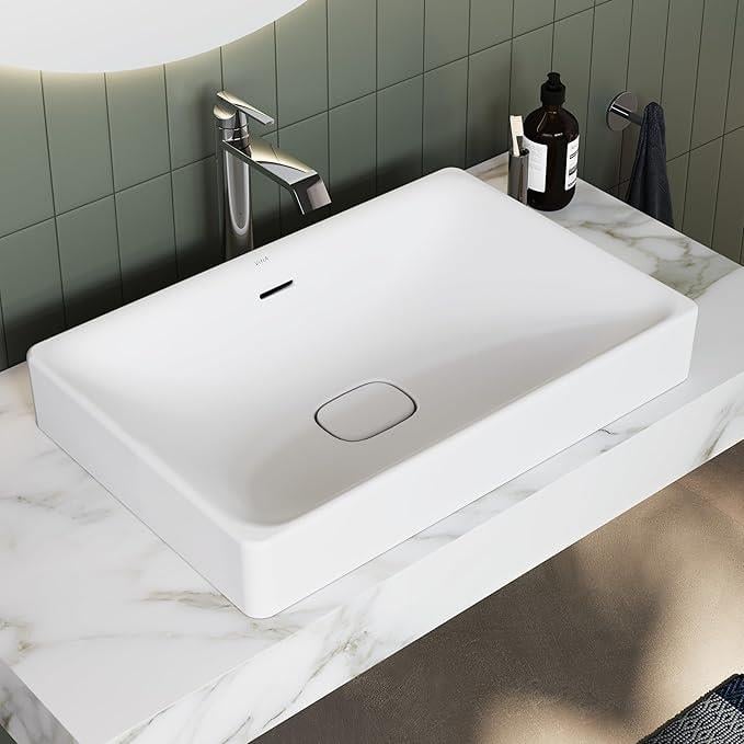 VitrA Suit A42814 Çanak Lavabo Bataryası, Üstten Kumandalı, Krom