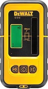 Dewalt alıcı/Laser-dedektör (DW088 ve DW089, 300 metreye kadar, kolay kullanım için, nem ve sıçrayan suya karşı korumalı gövde, LCD Display) DE0892